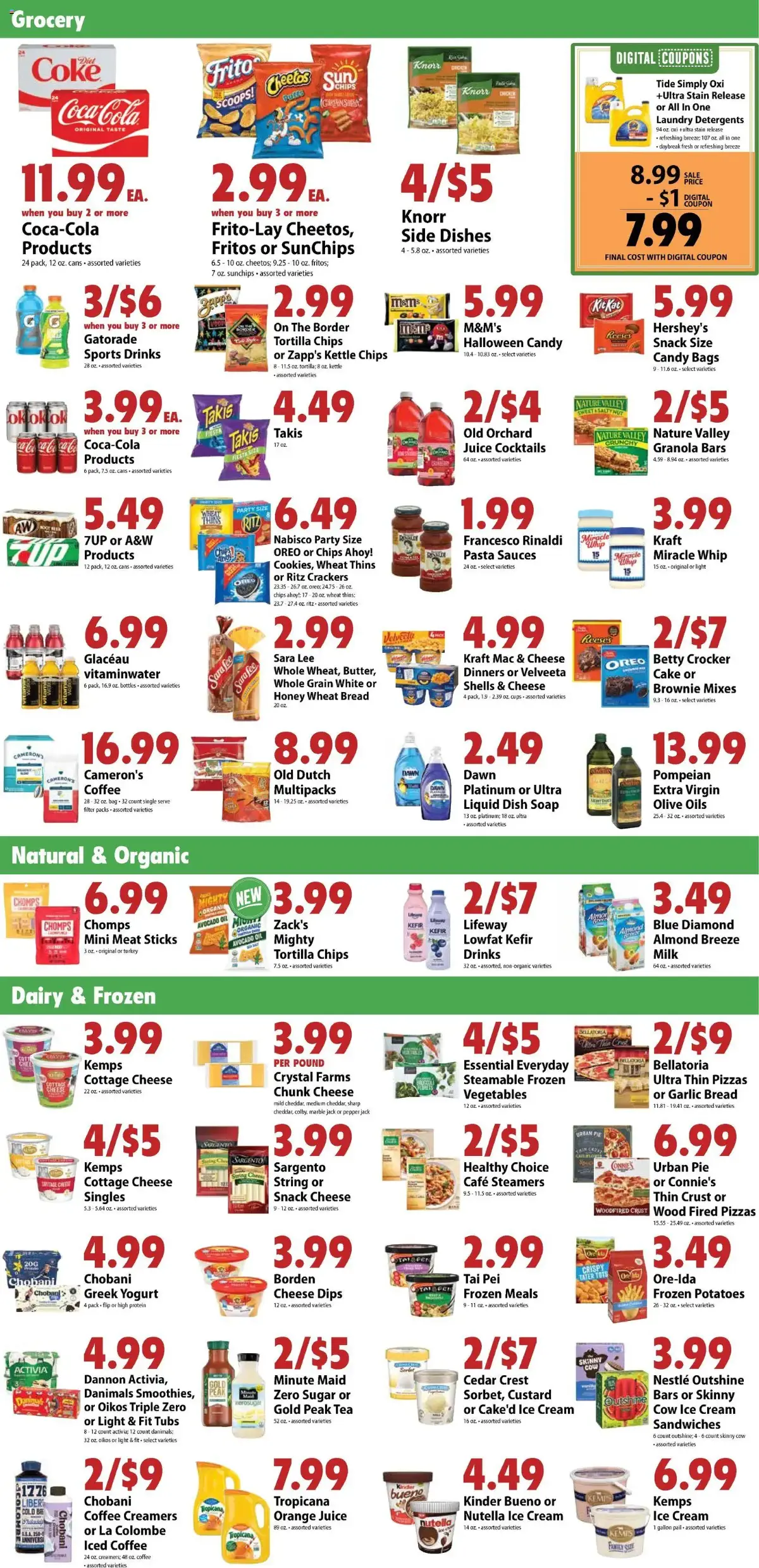 Festival Foods Weekly Ad, page 3 of 8, valid 09/09/2026 - 09/15/2026 — Center Cut, Angus Beef, Cooked Ham, Ranch Wine