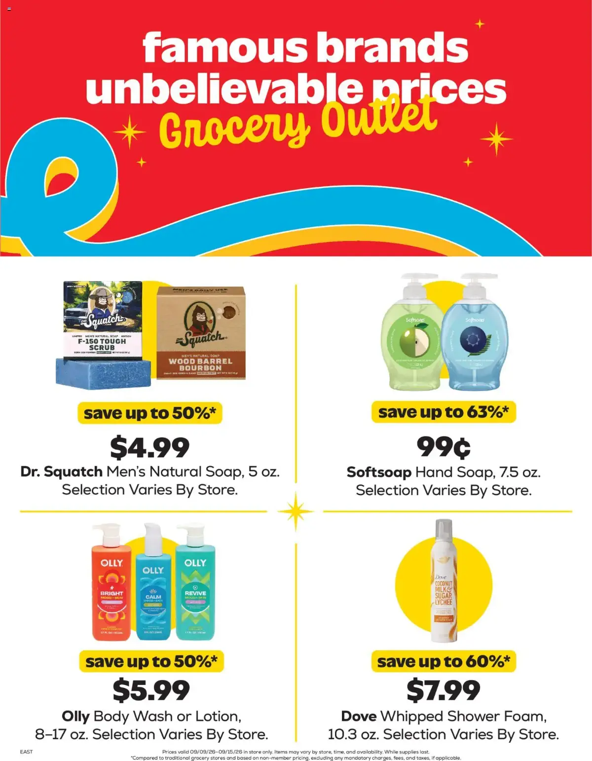Grocery Outlet Weekly Ad, page 4 of 12, valid 09/09/2026 - 09/15/2026