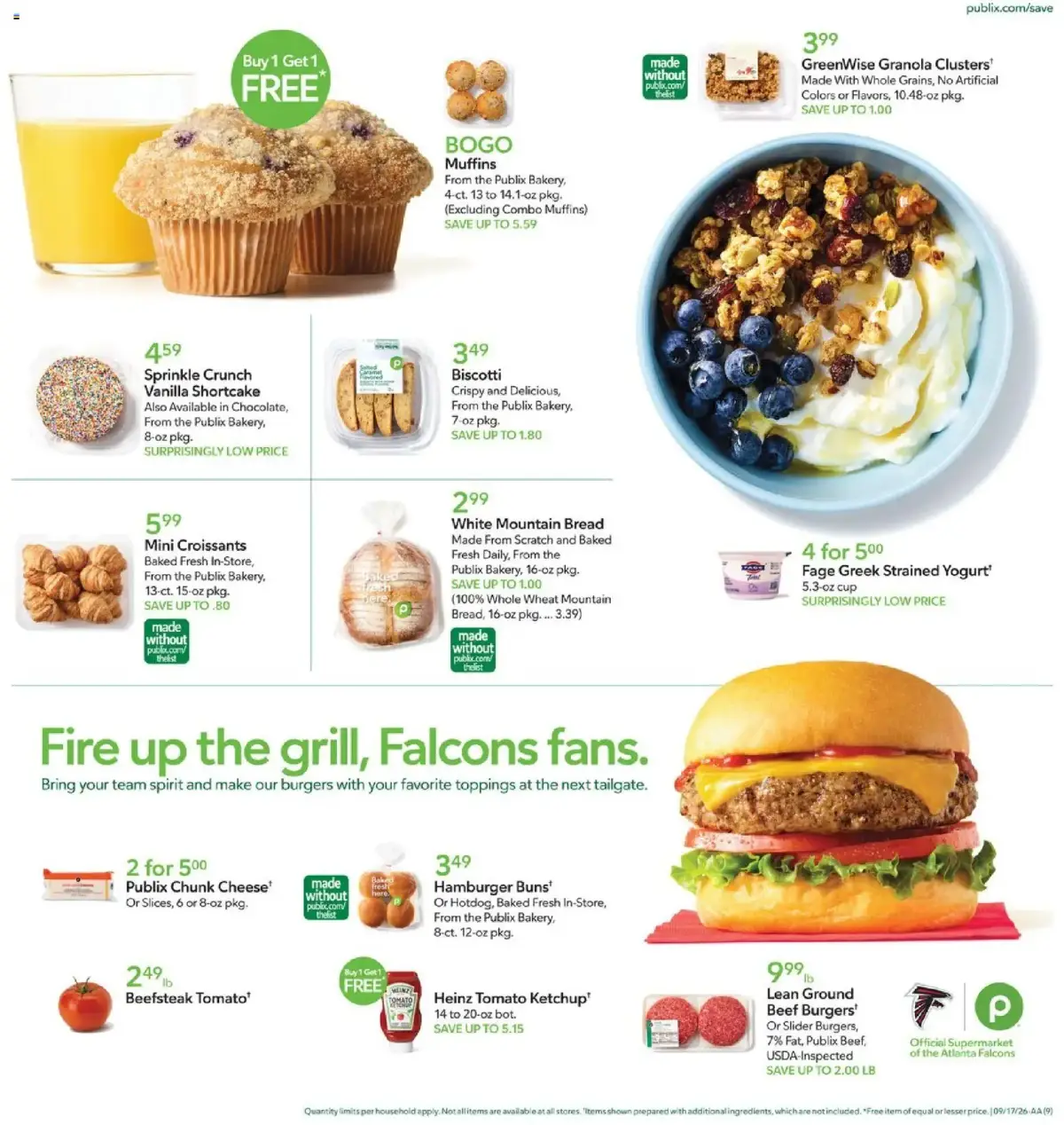 Publix Weekly Ad, page 9 of 17, valid 09/16/2026 - 09/22/2026