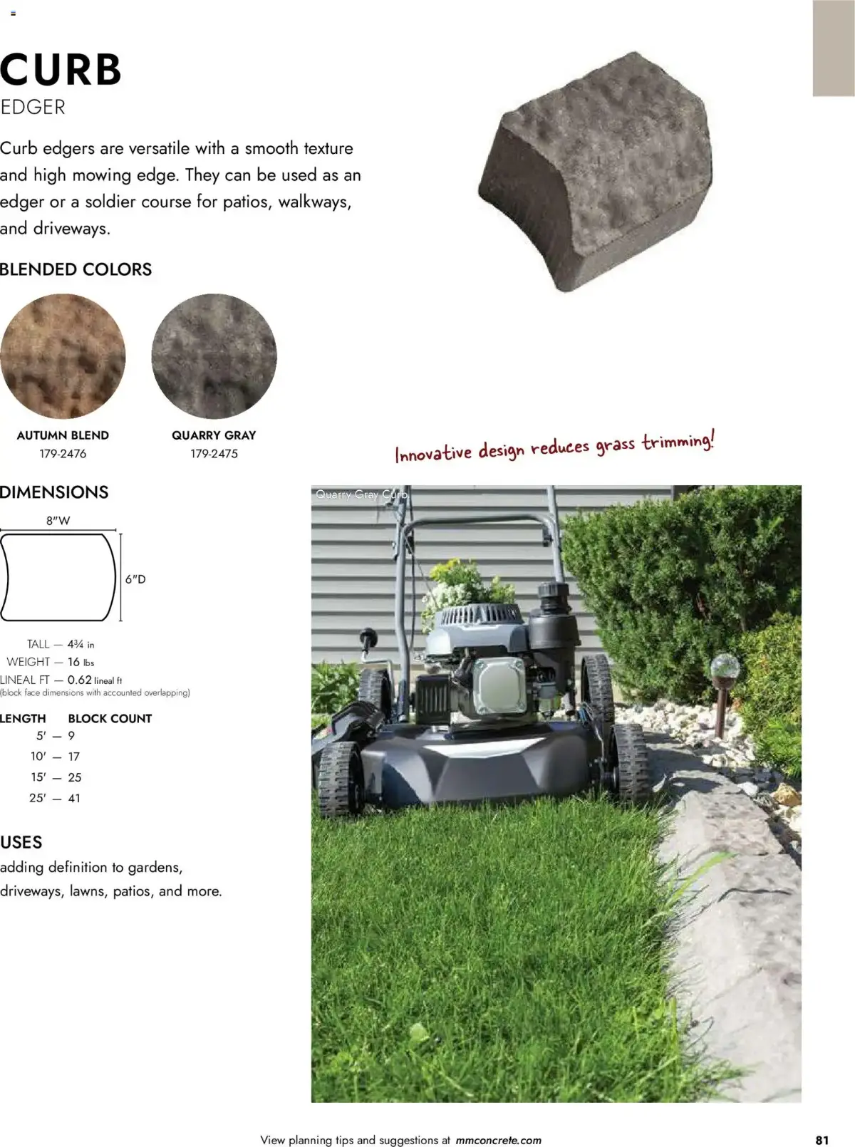 Menards Landscape Catalog, page 81 of 100, valid 04/02/2026 - 12/31/2026