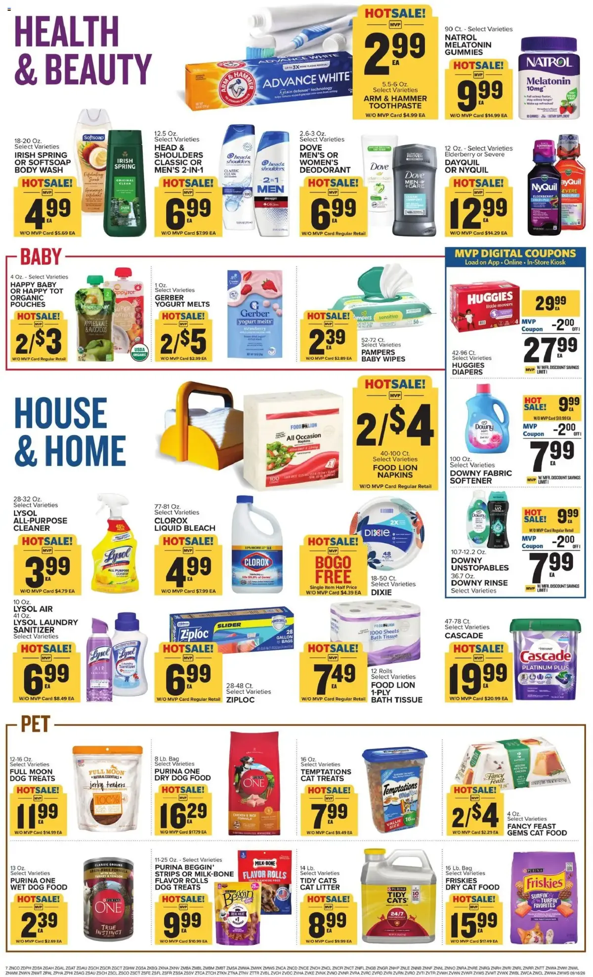 Food Lion Weekly Ad, page 13 of 17, valid 09/16/2026 - 09/22/2026