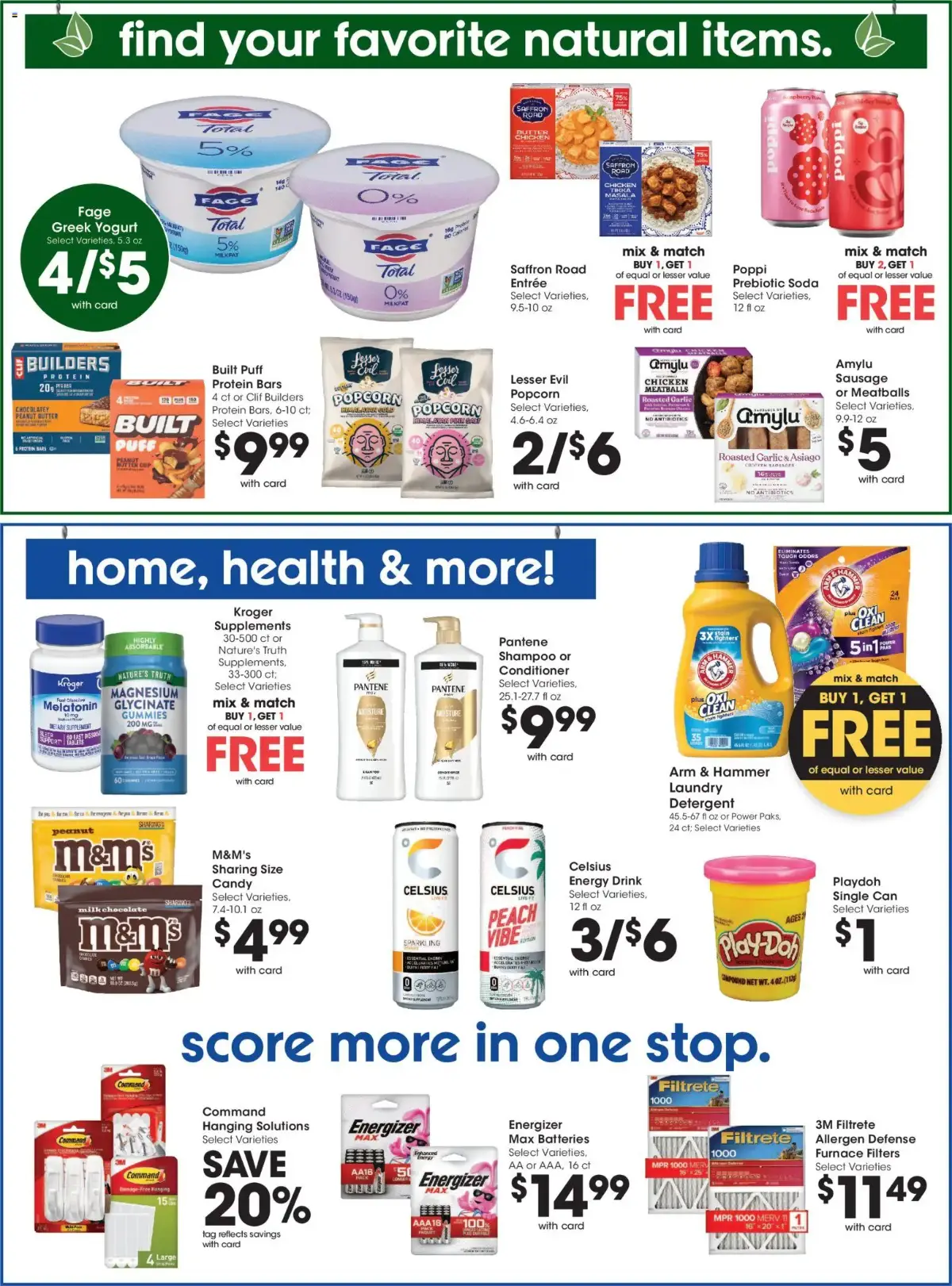 Kroger Weekly Ad, page 10 of 14, valid 09/16/2026 - 09/22/2026