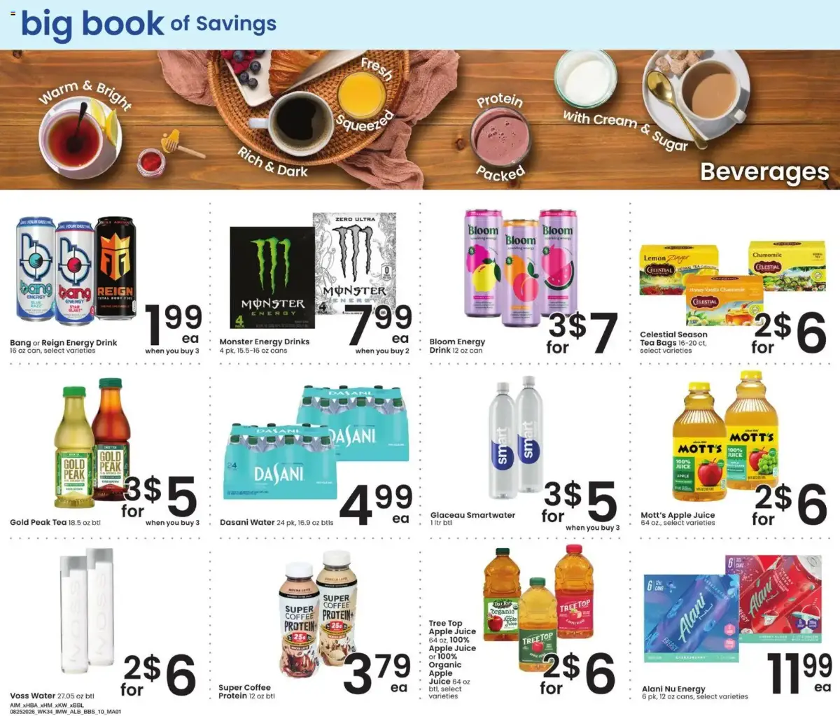 Albertsons Big Book of Savings, page 10 of 17, valid 08/25/2026 - 09/28/2026
