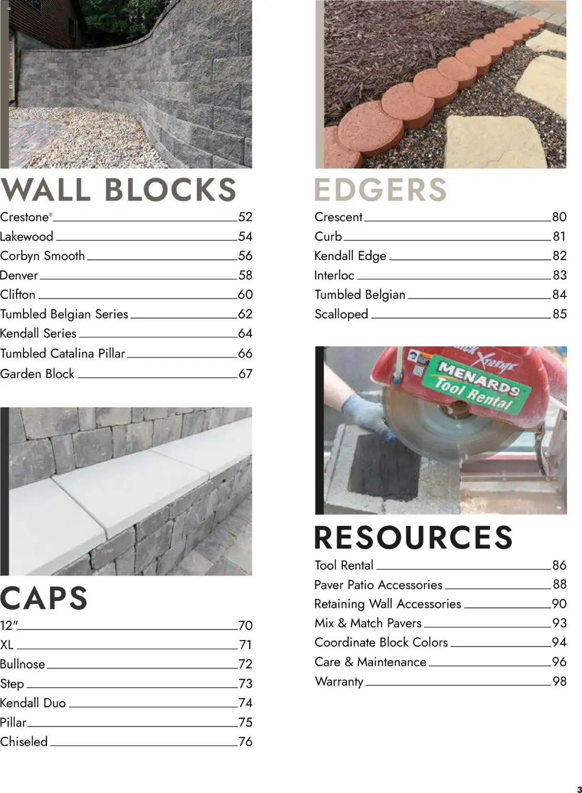 Menards Landscape Catalog, page 3 of 100, valid 04/02/2026 - 12/31/2026