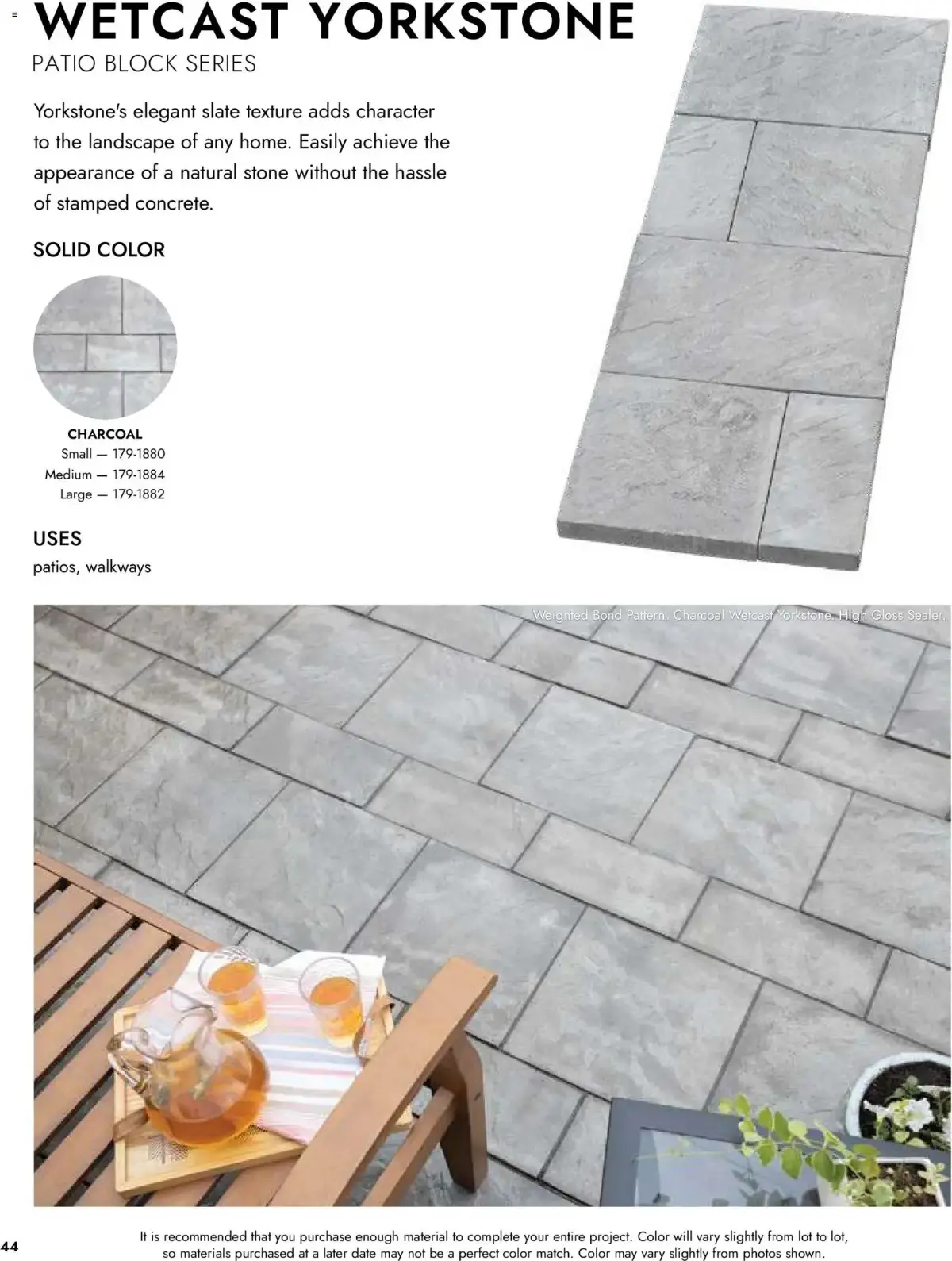 Menards Landscape Catalog, page 44 of 100, valid 04/02/2026 - 12/31/2026