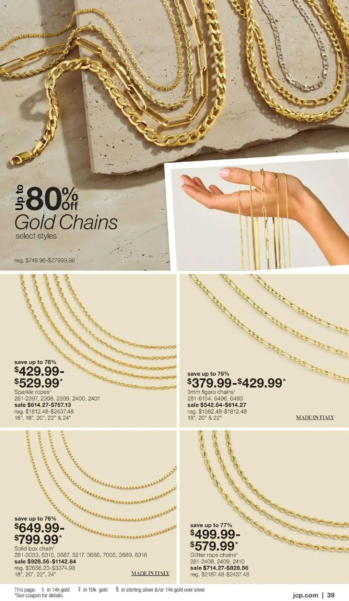 JCPenney Jewelry Sale, page 38 of 54, valid 09/03/2026 - 09/20/2026