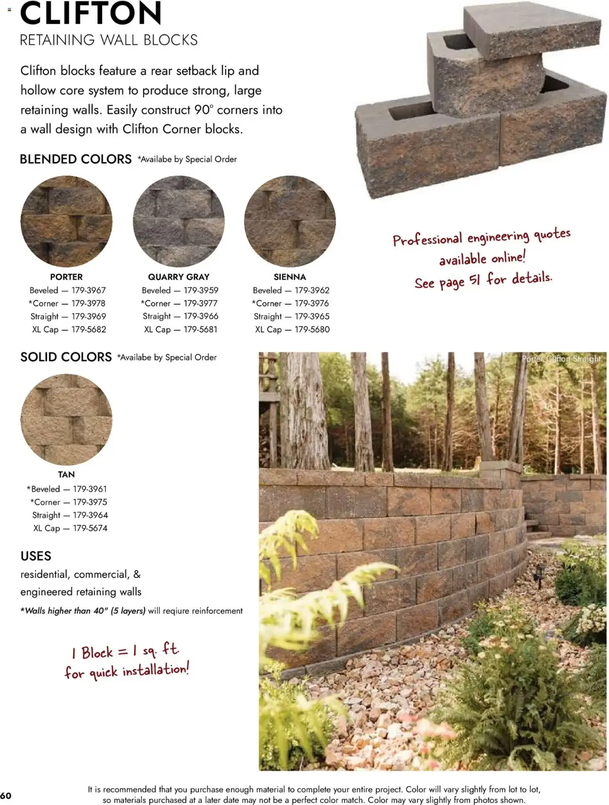 Menards Landscape Catalog, page 60 of 100, valid 04/02/2026 - 12/31/2026