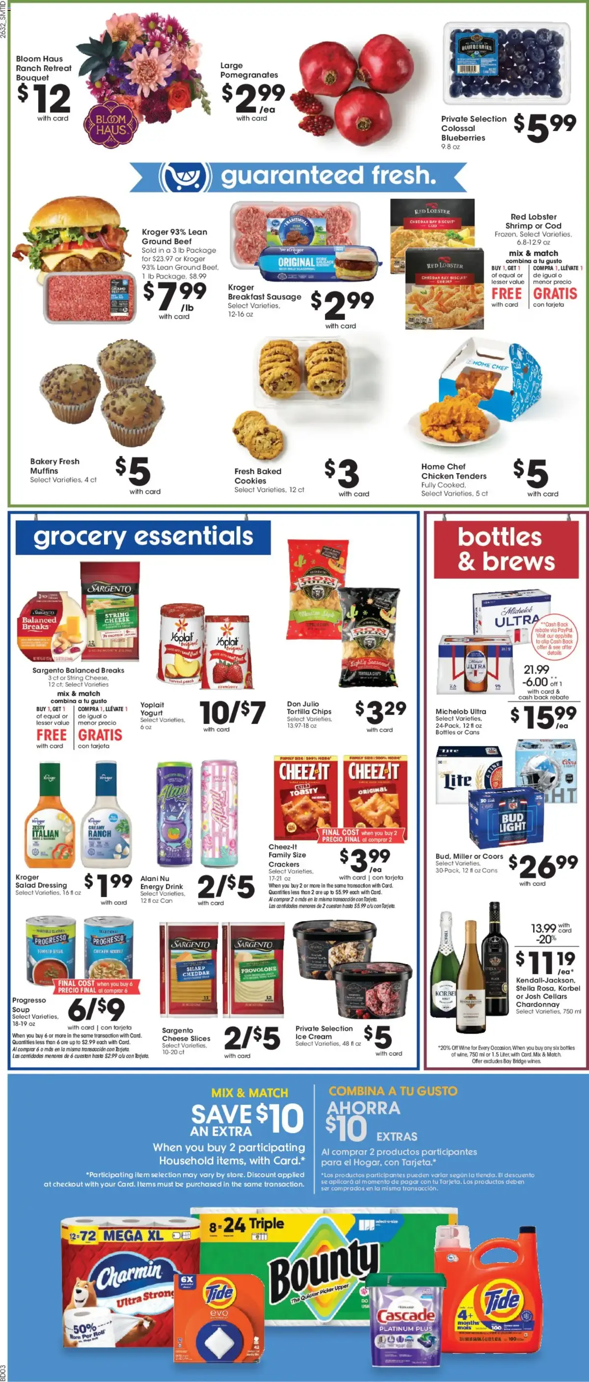 Smith's Weekly Ad, page 8 of 13, valid 09/09/2026 - 09/15/2026 — Appointment Needed, Groceries