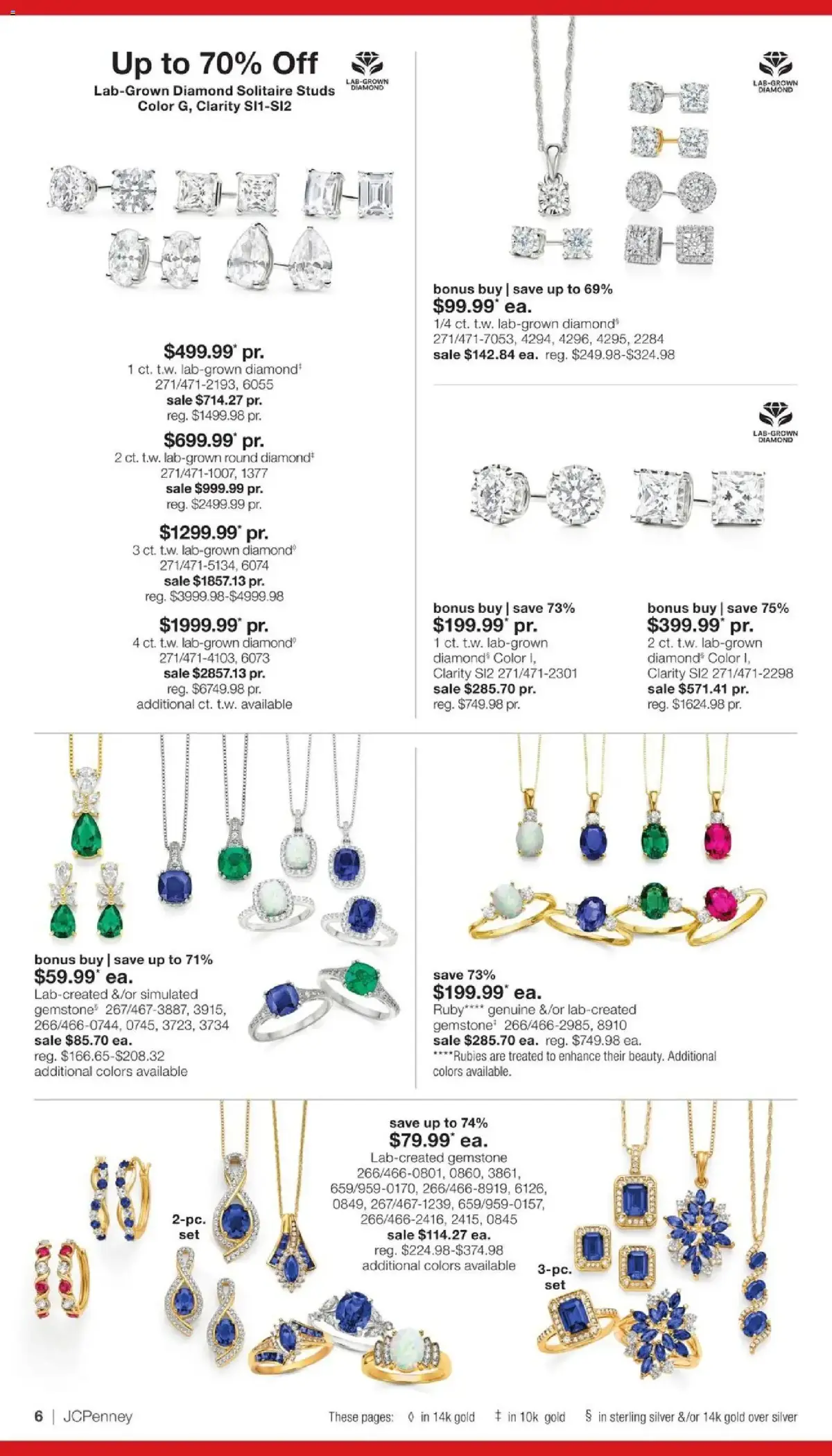 JCPenney Jewelry Sale, page 5 of 54, valid 09/03/2026 - 09/20/2026