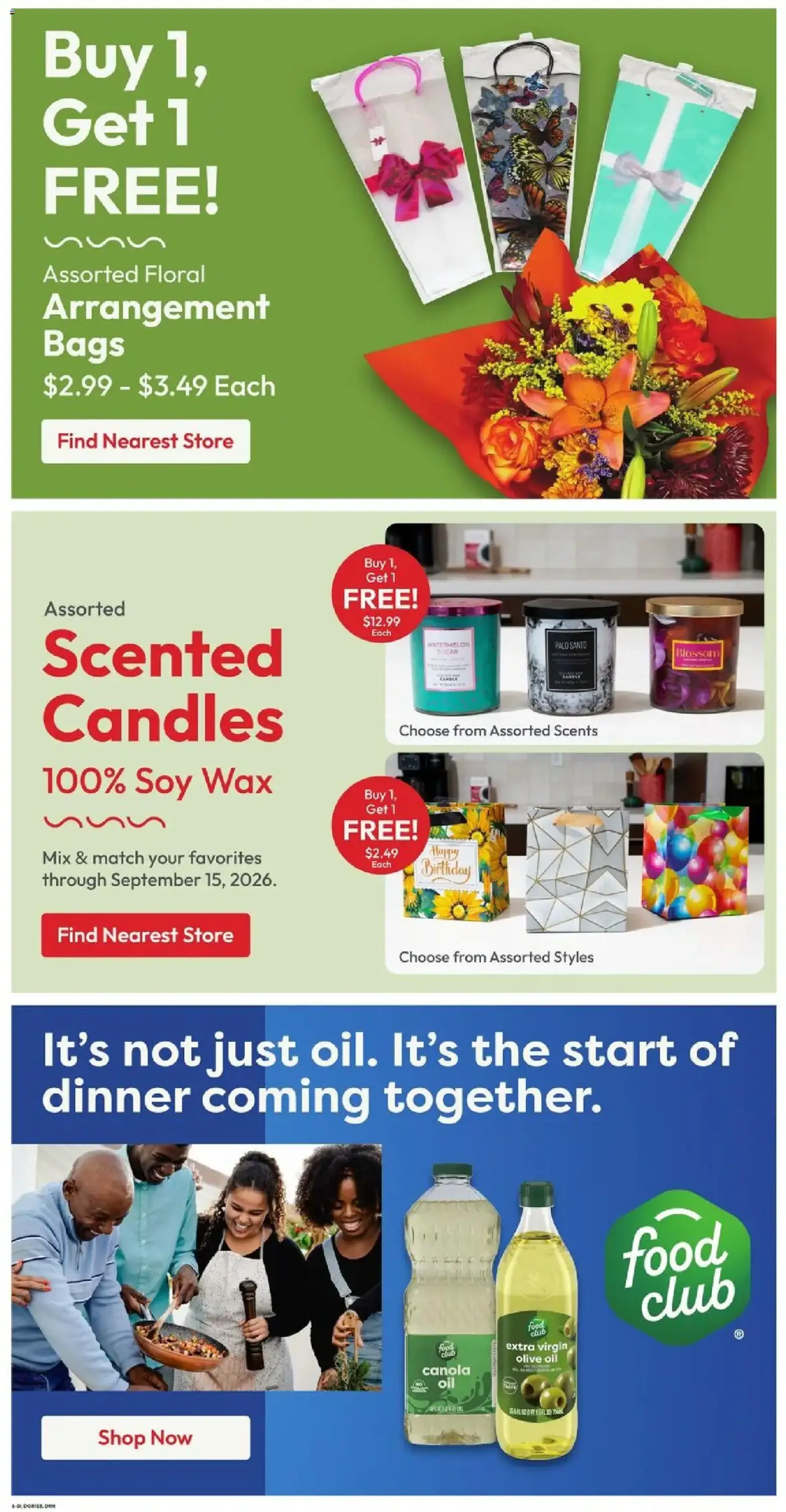 Stater Bros Weekly Ad, page 6 of 9, valid 09/09/2026 - 09/15/2026 — Hot Louisiana, Cut Into, Foil Packets, Red Potatoes