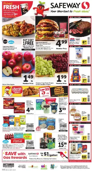 Safeway Weekly Ad preview, valid 09/16/2026 - 09/22/2026