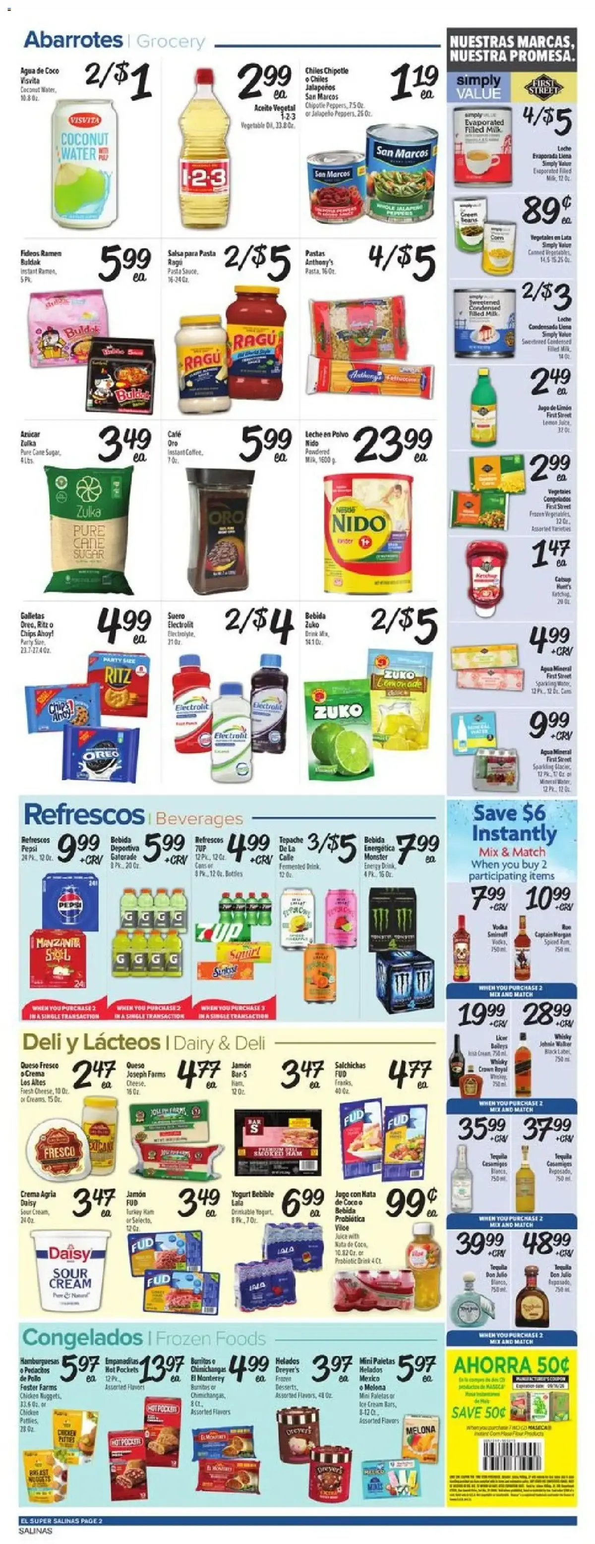 El Super Weekly Ad, page 2 of 4, valid 09/09/2026 - 09/15/2026