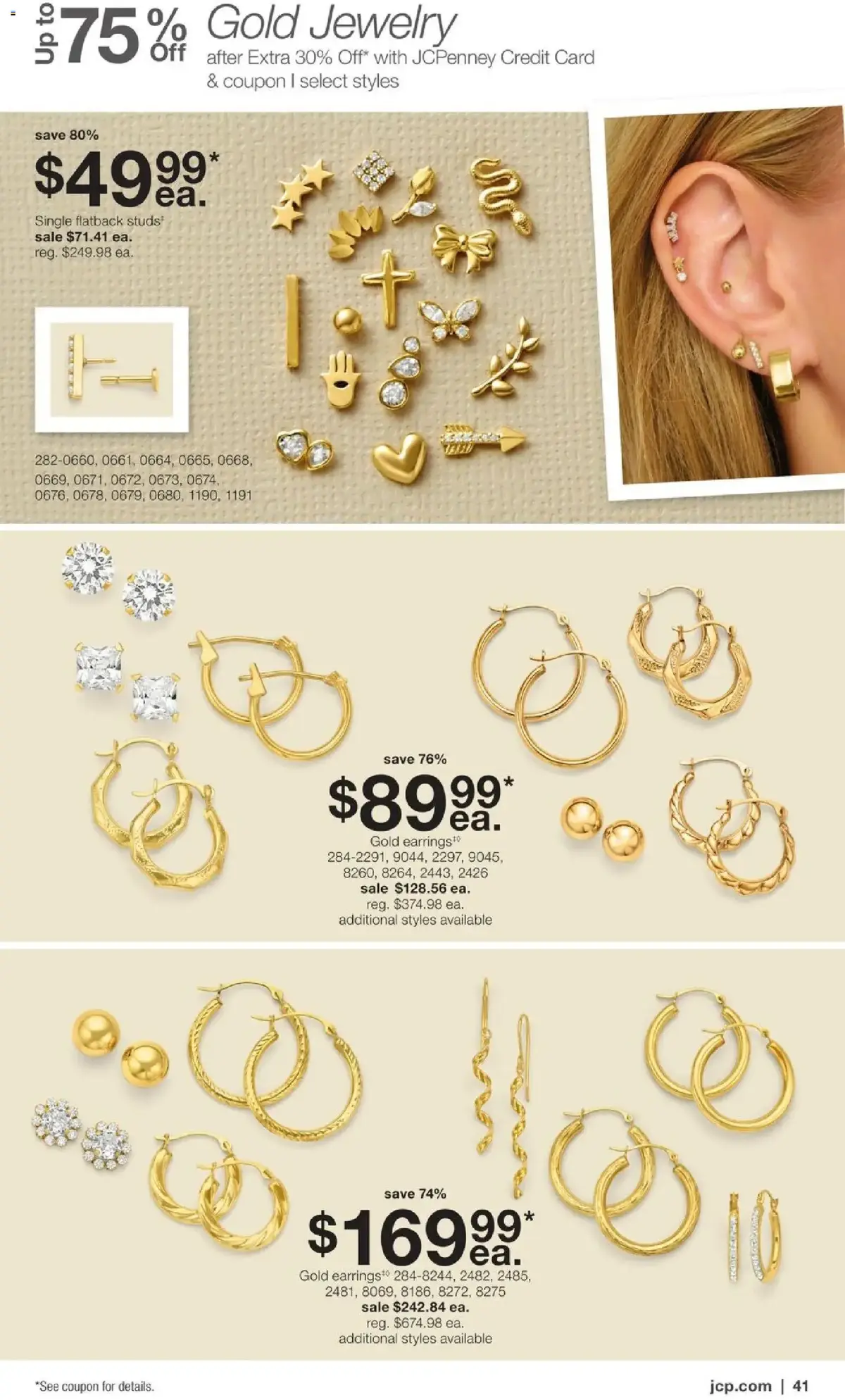 JCPenney Jewelry Sale, page 40 of 54, valid 09/03/2026 - 09/20/2026