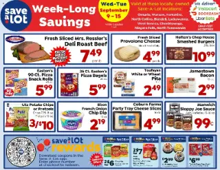 Save a Lot Ad preview, valid 09/09/2026 - 09/15/2026