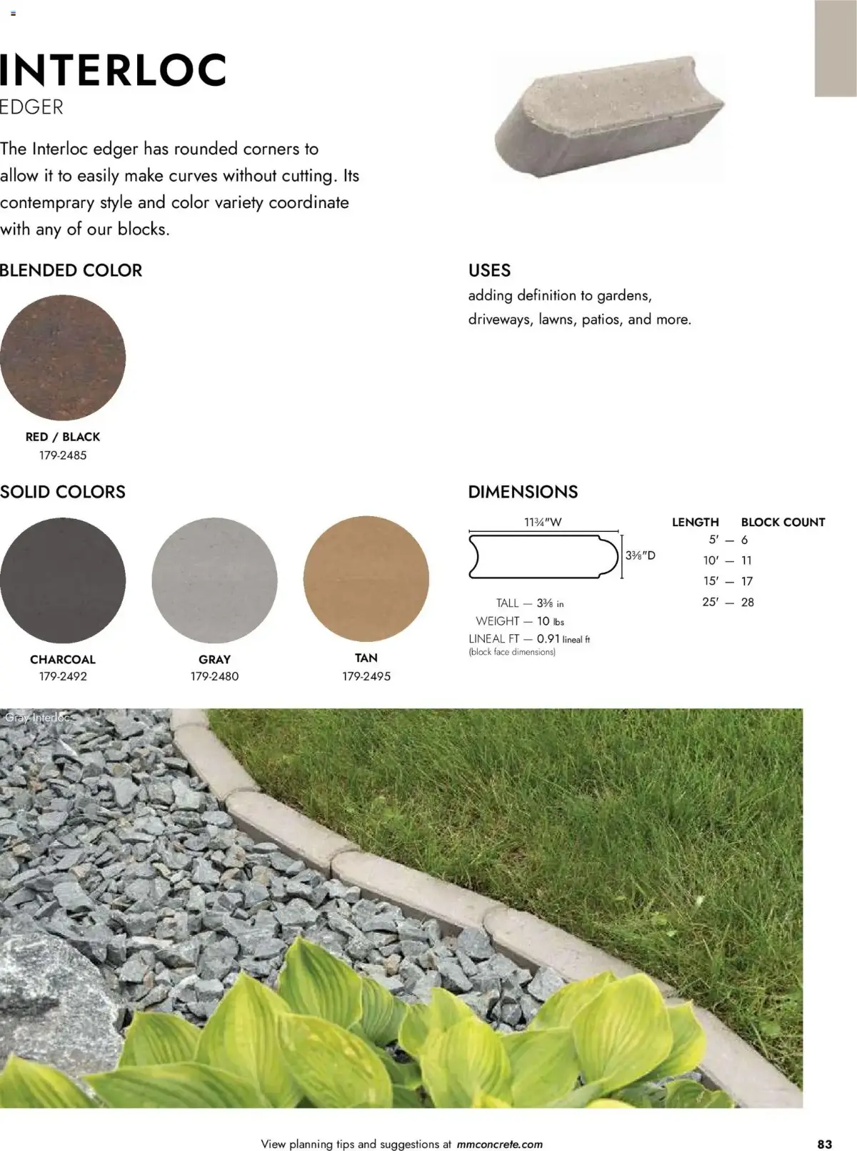 Menards Landscape Catalog, page 83 of 100, valid 04/02/2026 - 12/31/2026