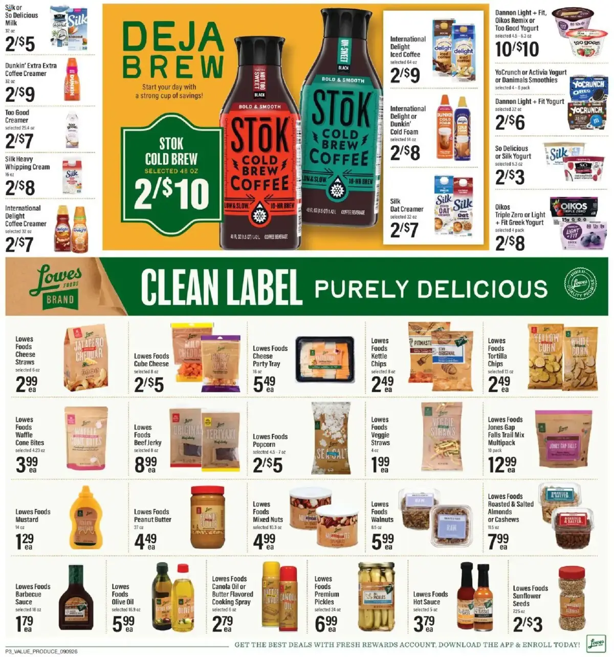 Lowes Foods Weekly Ad, page 6 of 11, valid 09/09/2026 - 09/15/2026