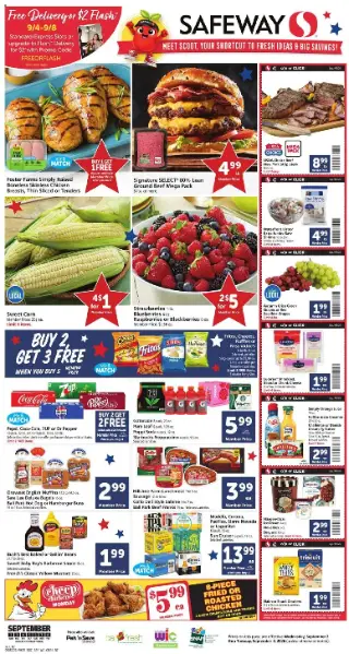 Safeway Weekly Ad preview, valid 09/02/2026 - 09/08/2026