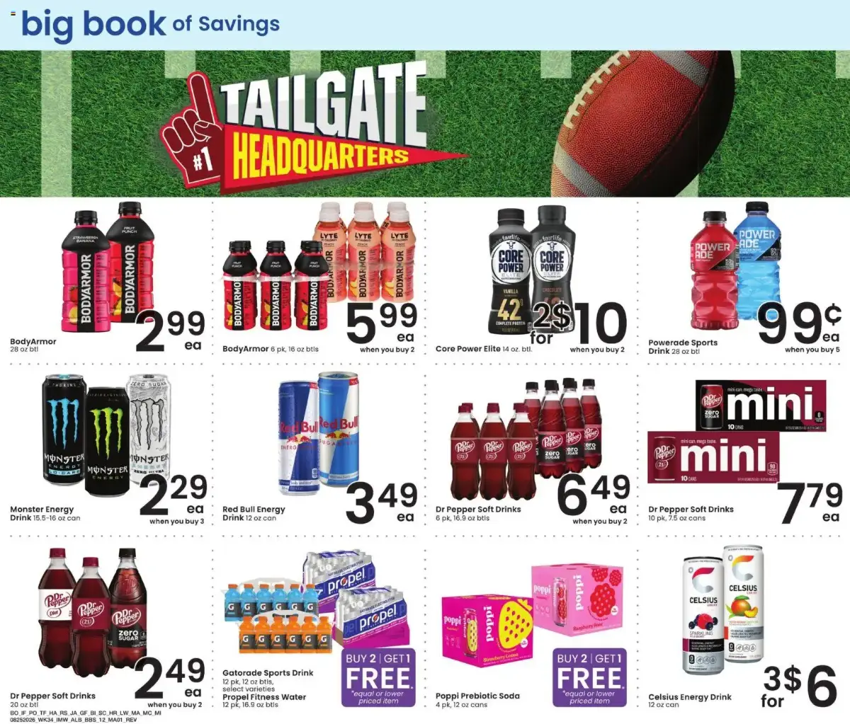 Albertsons Big Book of Savings, page 12 of 17, valid 08/25/2026 - 09/28/2026
