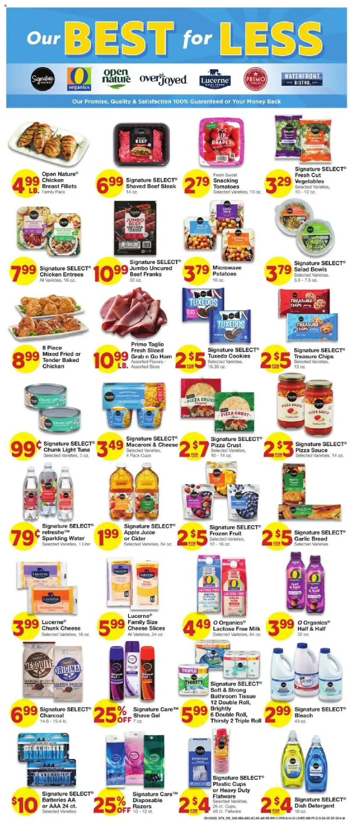 United Supermarkets Weekly Ad, page 3 of 8, valid 09/16/2026 - 09/22/2026