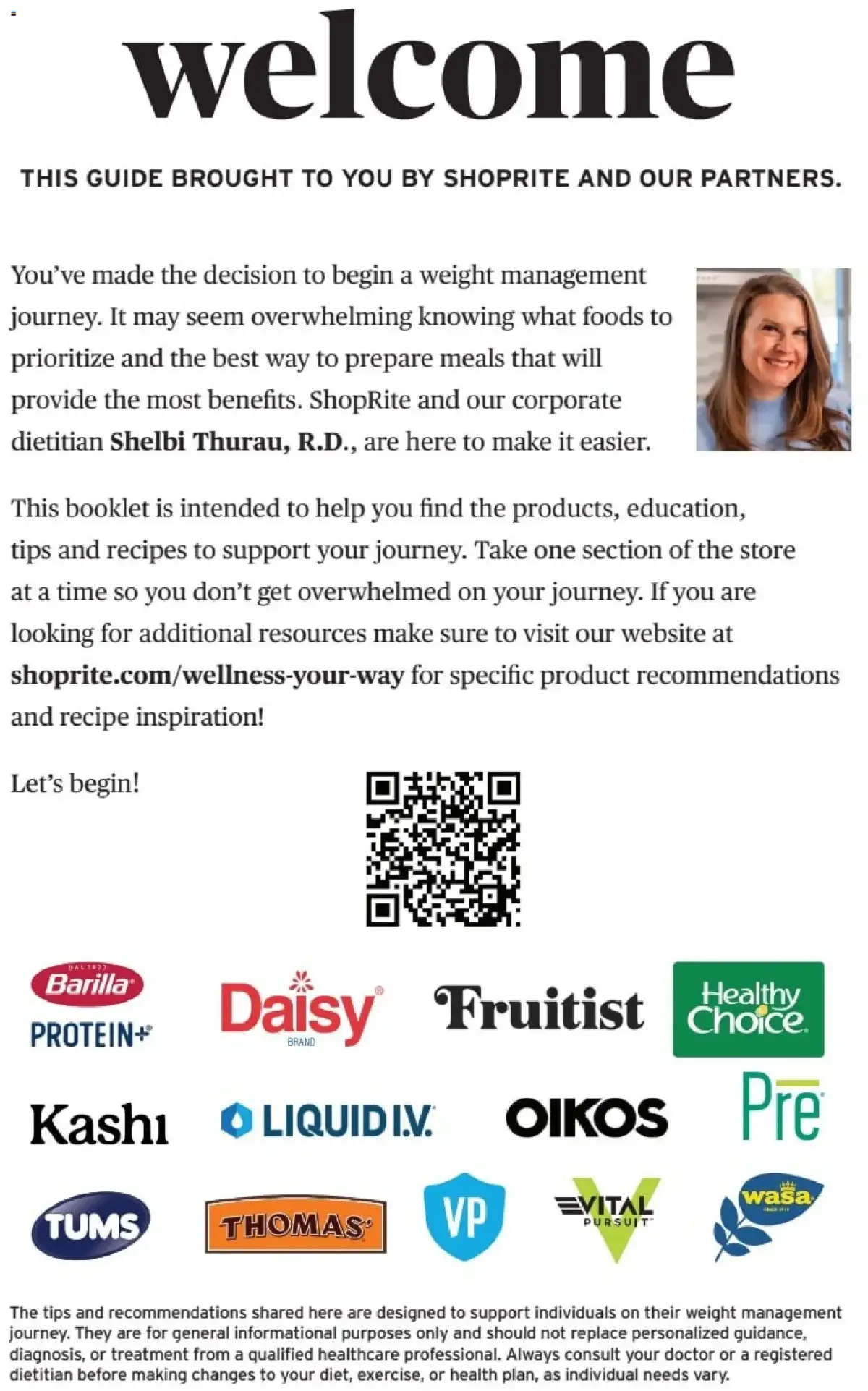 ShopRite Wellness Your Way, page 2 of 20, valid 02/05/2026 - 12/30/2026