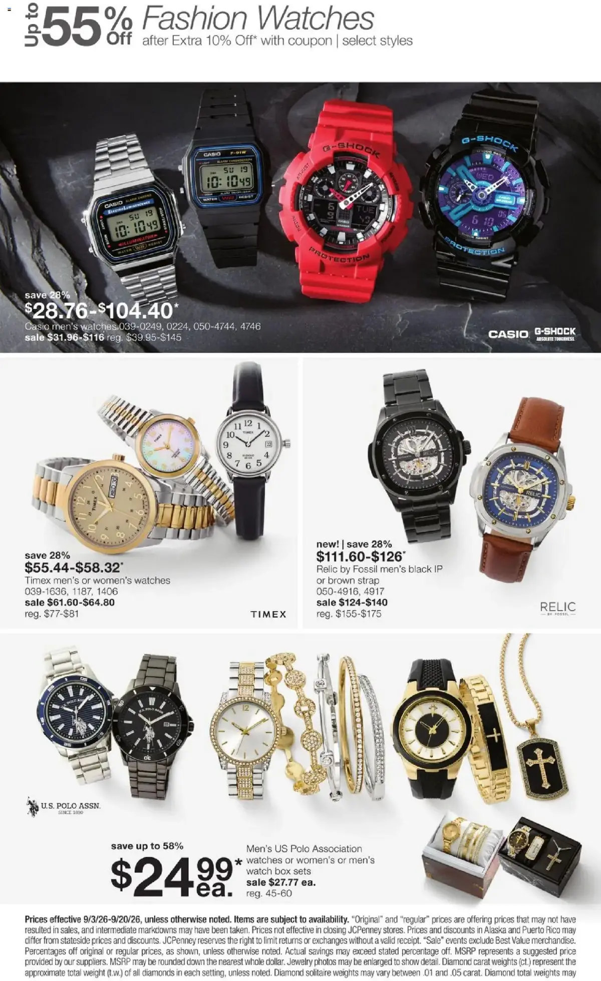 JCPenney Jewelry Sale, page 47 of 54, valid 09/03/2026 - 09/20/2026