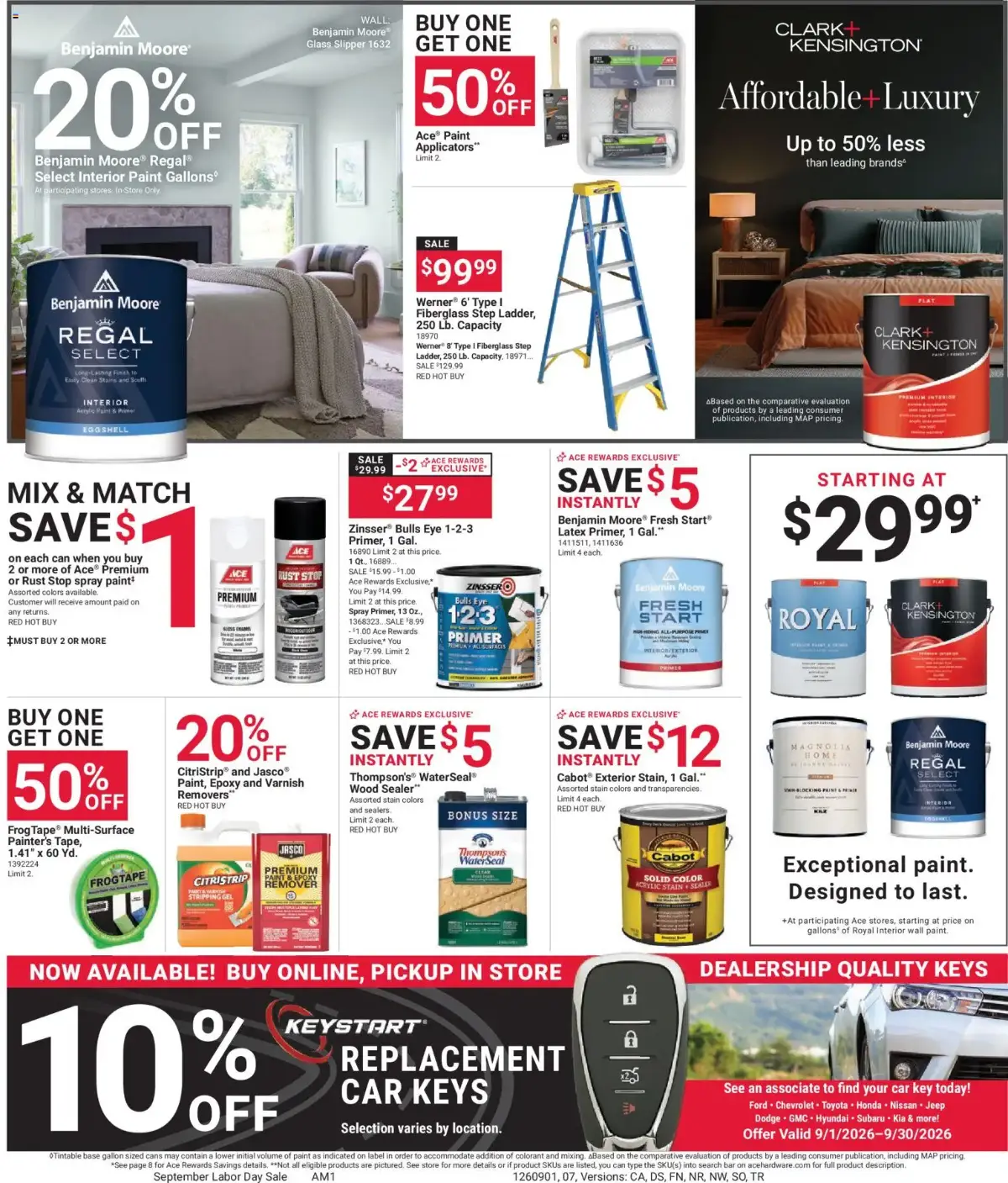 ACE Hardware Weekly Ad, page 8 of 9, valid 09/01/2026 - 09/14/2026