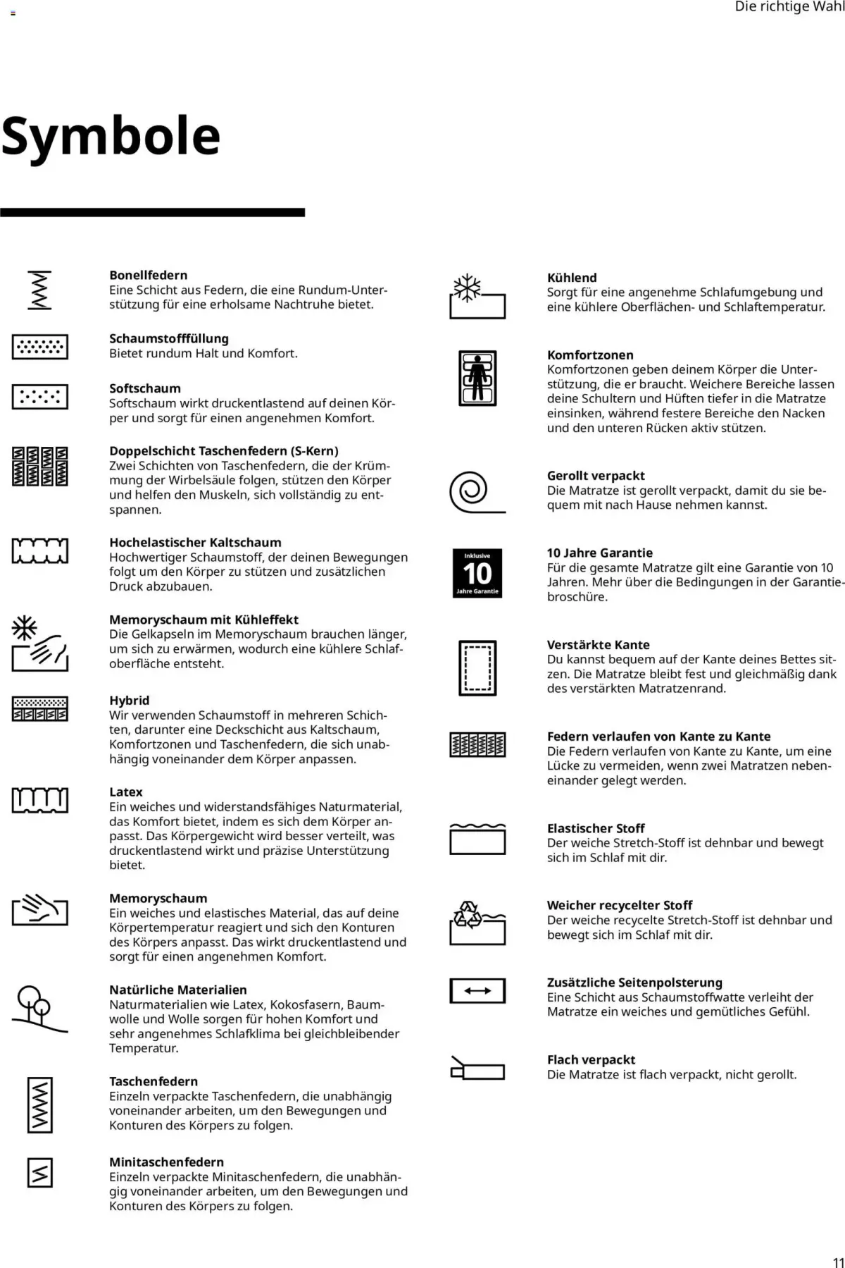 Ikea Prospekt Schlafkomfort — Seite 11