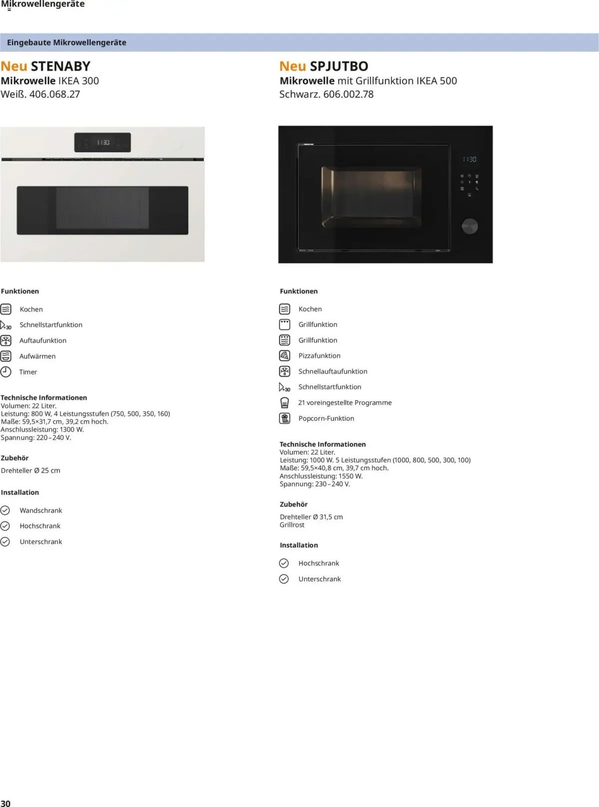 Ikea Elektrogeräte — Seite 30