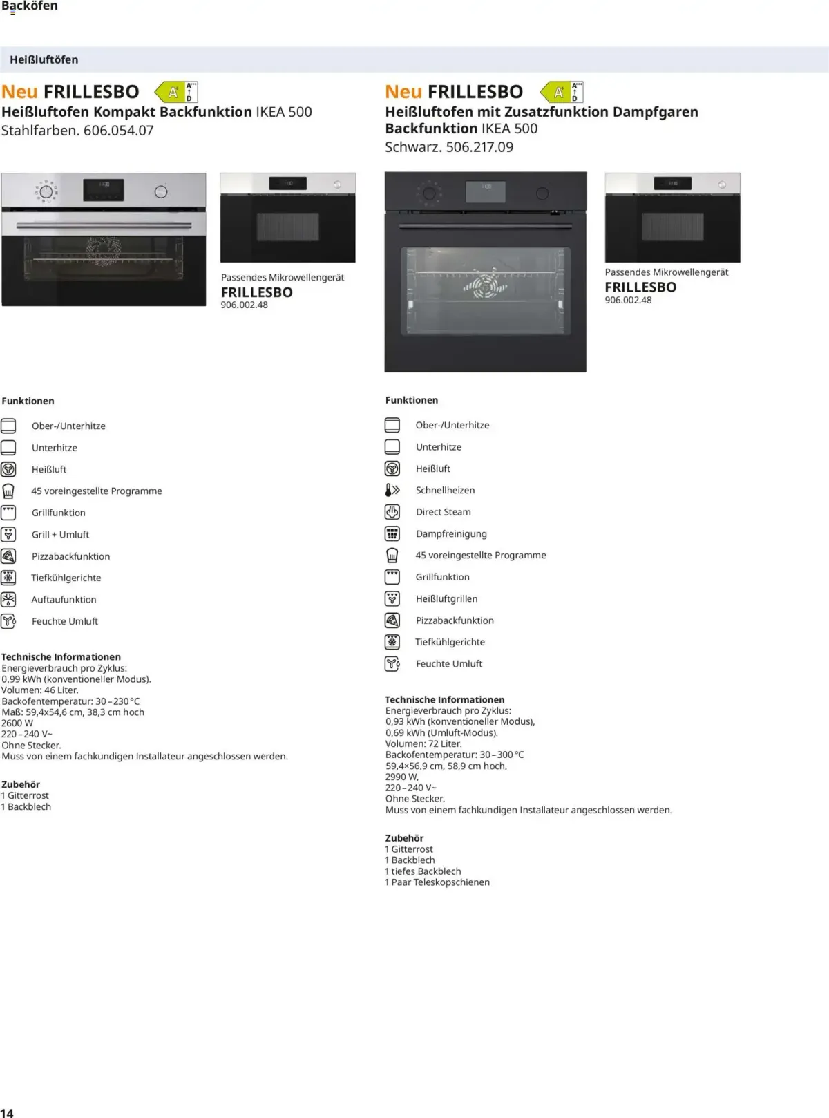 Ikea Elektrogeräte — Seite 14