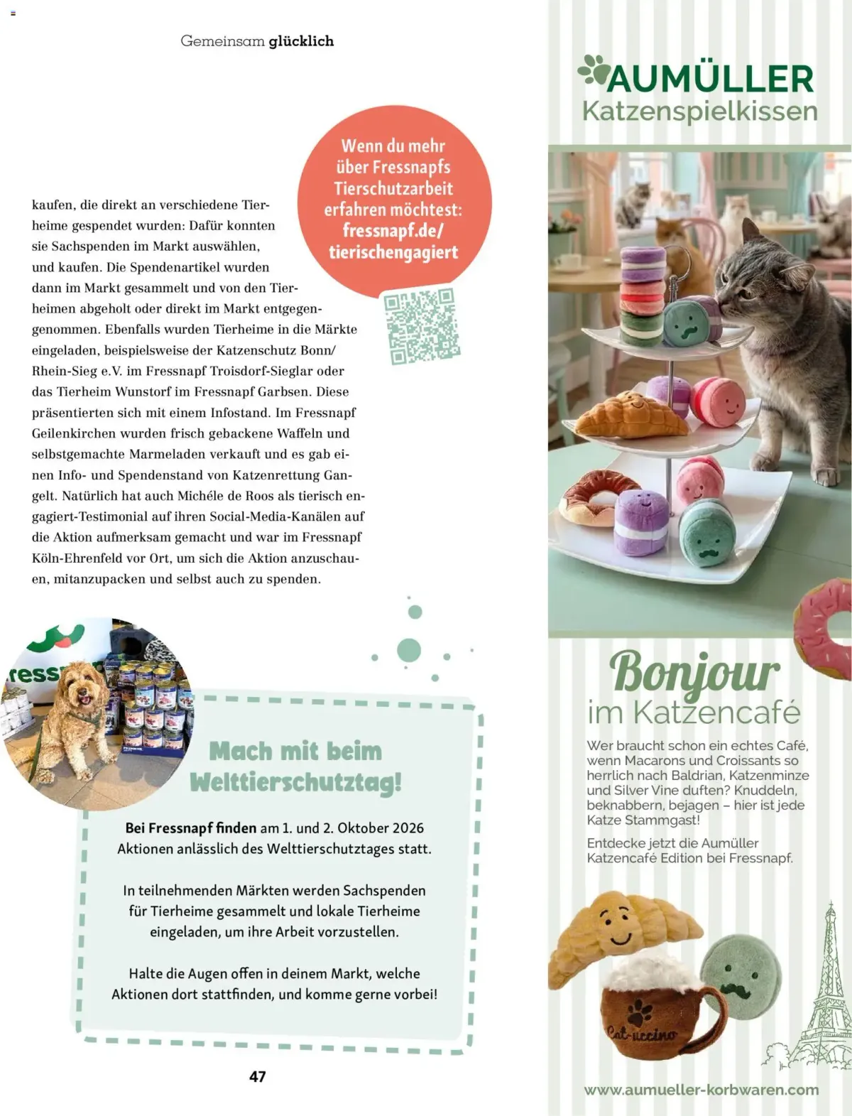 Fressnapf Friends Magazin — Seite 47