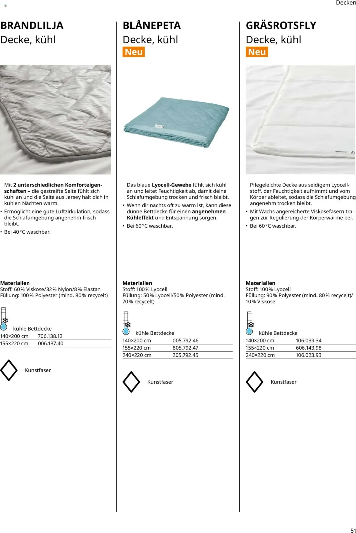 Ikea Prospekt Schlafkomfort — Seite 51