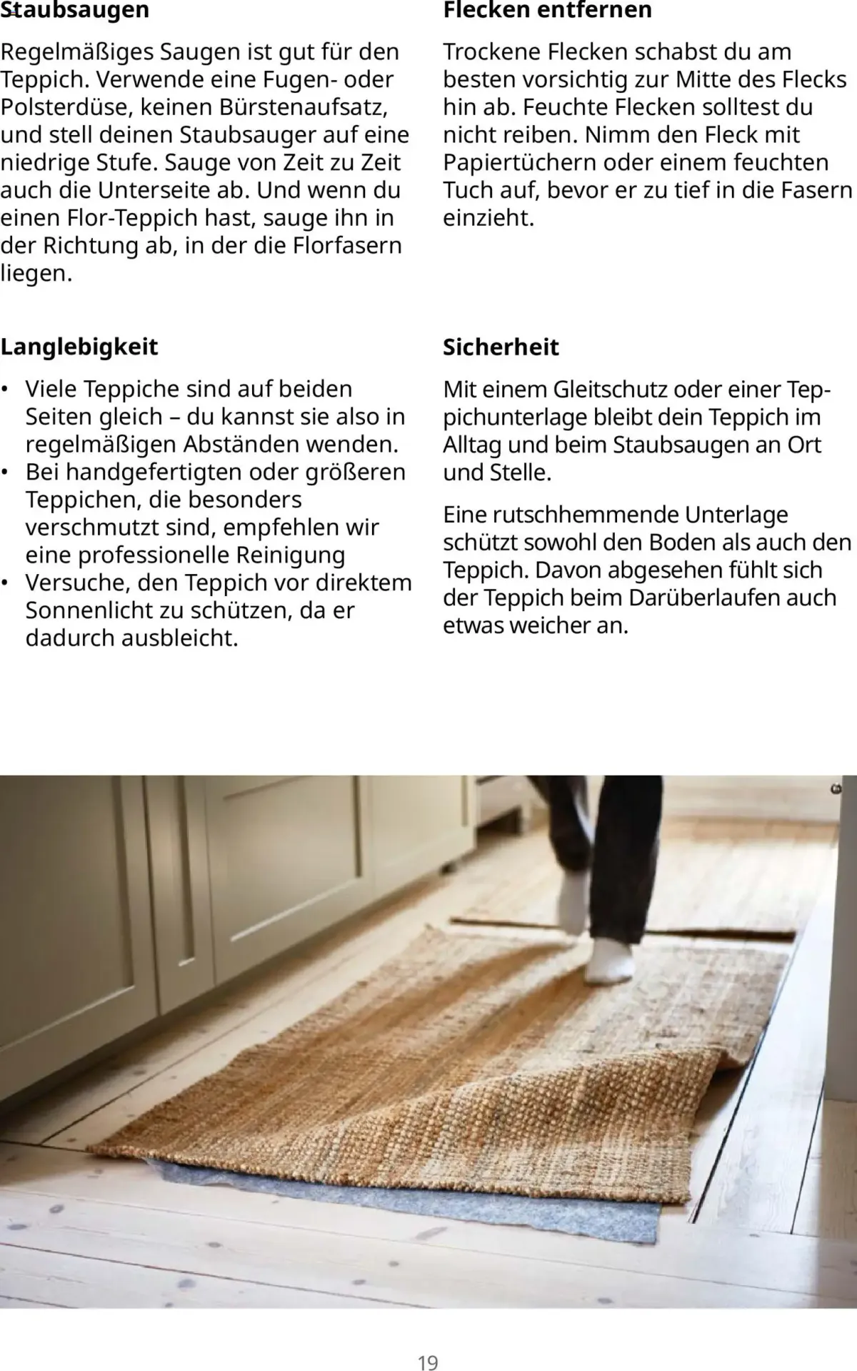 Ikea Teppichlösungen — Seite 19