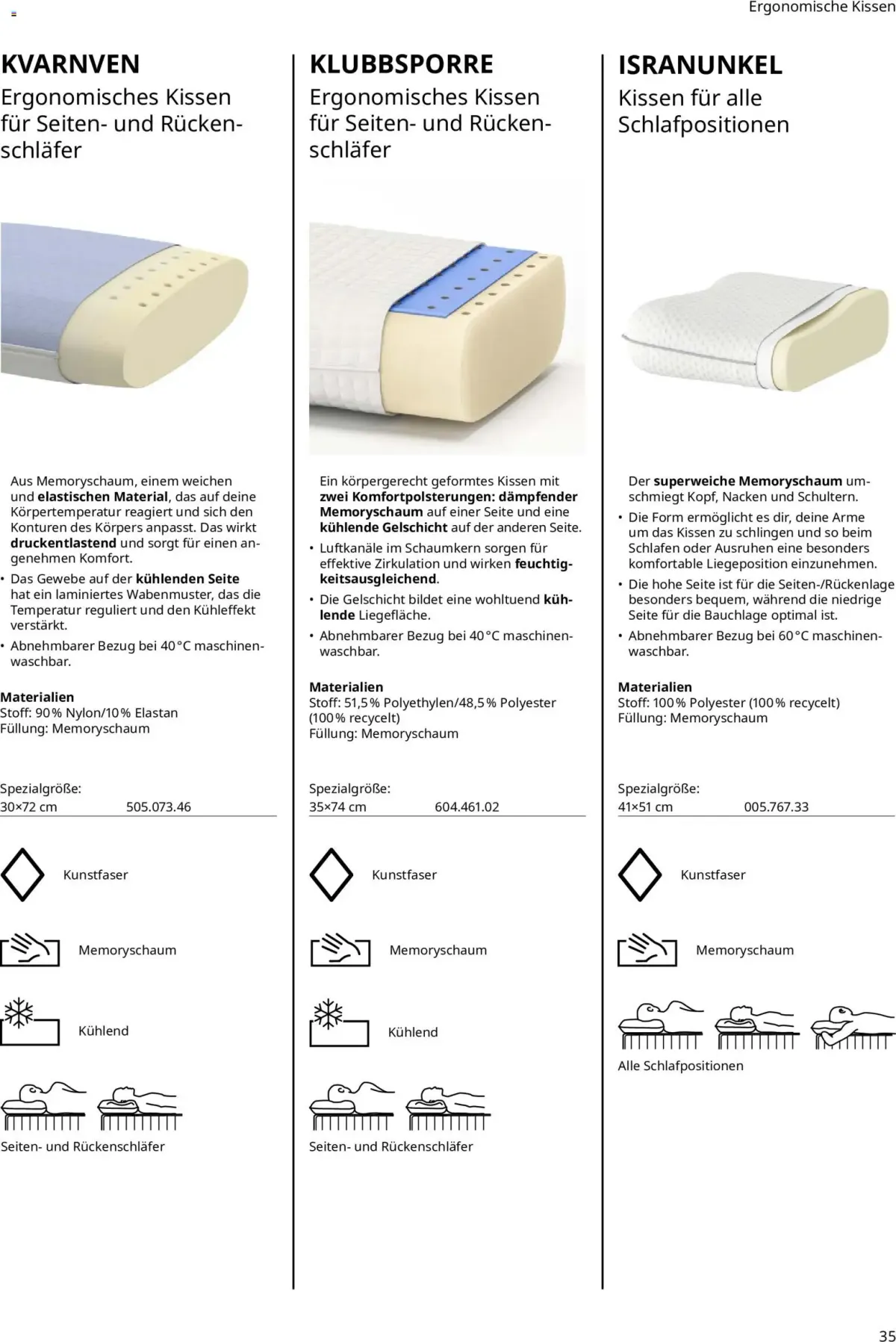Ikea Prospekt Schlafkomfort — Seite 35