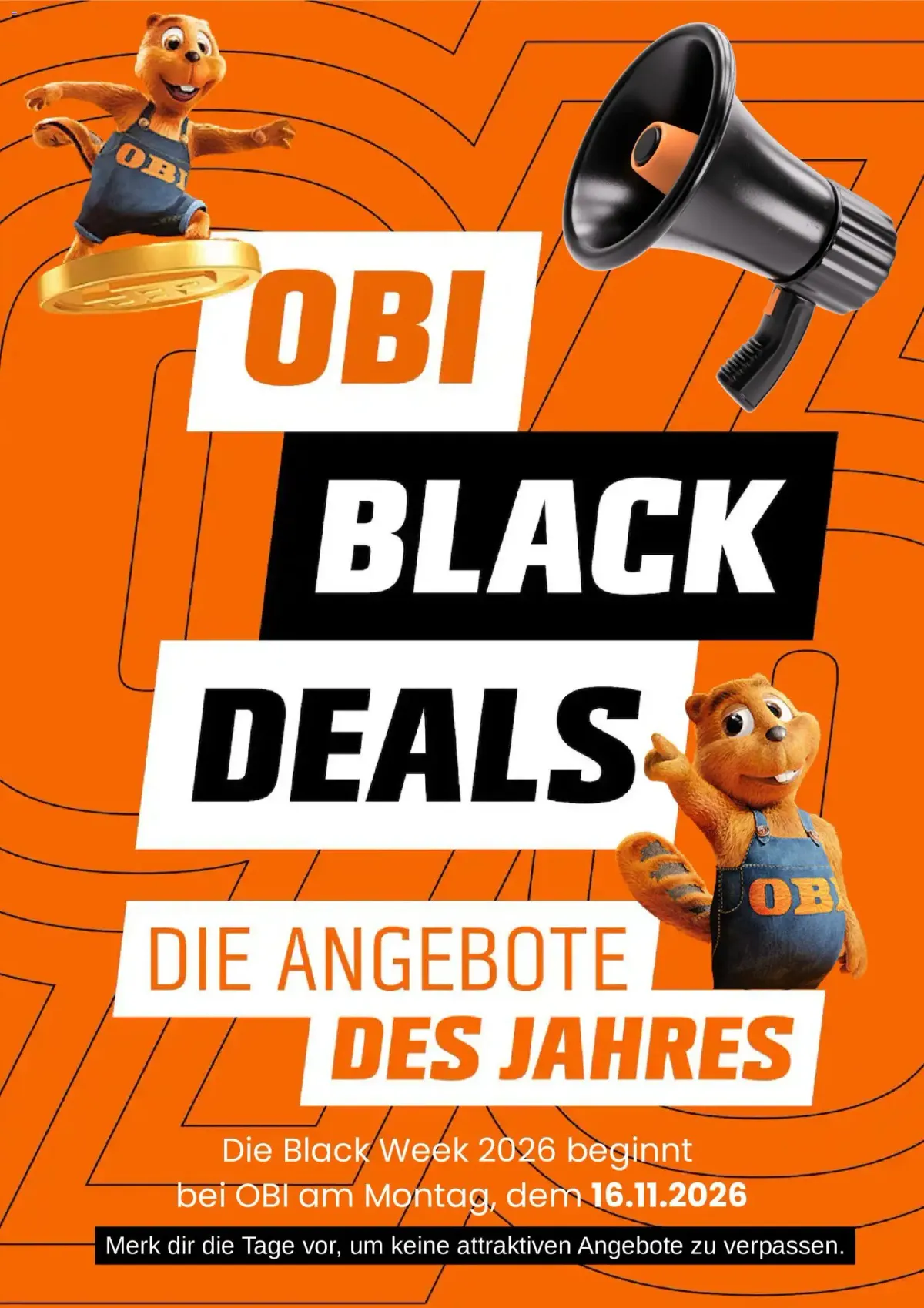 Obi Black Friday Ankündigung — Seite 1