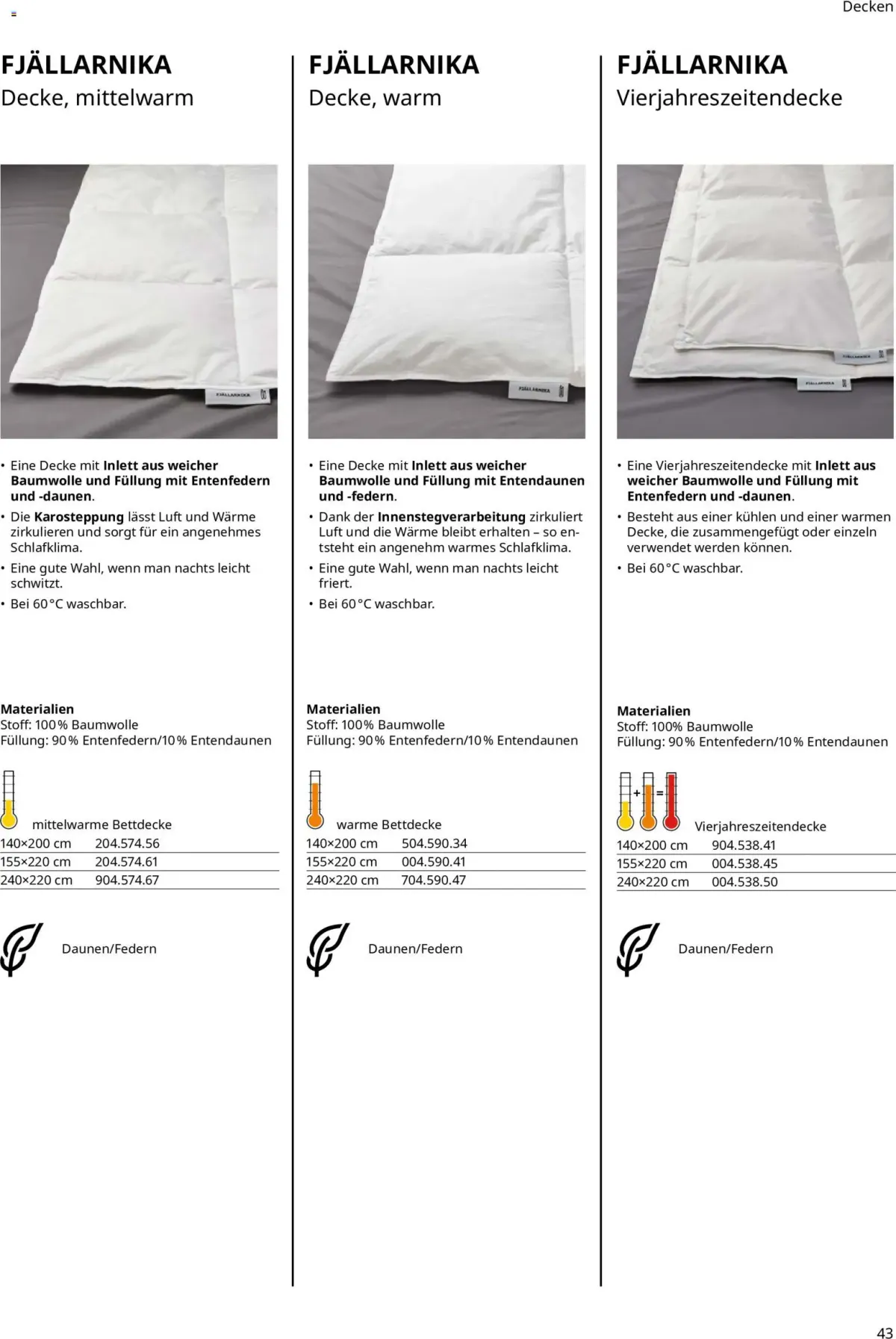 Ikea Prospekt Schlafkomfort — Seite 43