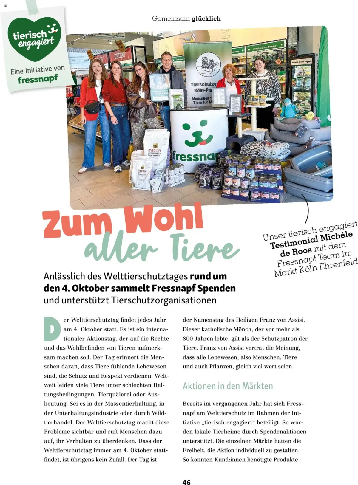 Fressnapf Friends Magazin — Seite 46