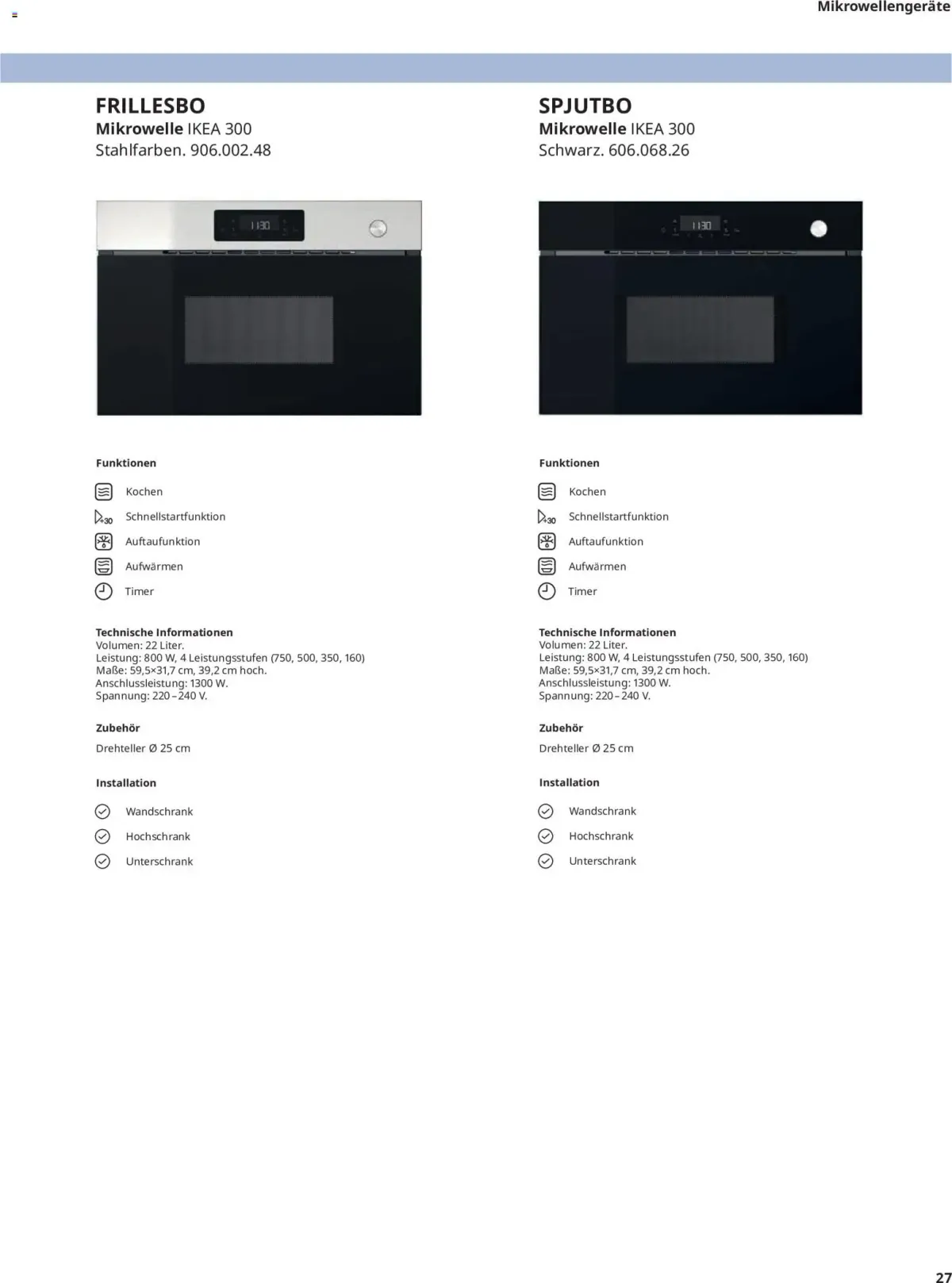 Ikea Elektrogeräte — Seite 27