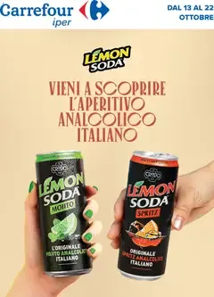 Carrefour volantino Iper Lemonsoda