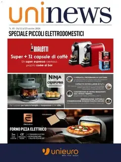 Unieuro volantino Piccoli elettrodomestici