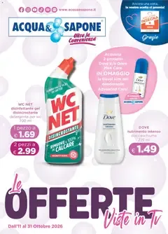 Acqua e Sapone volantino