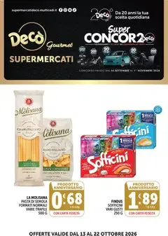 Decò volantino Gourmet