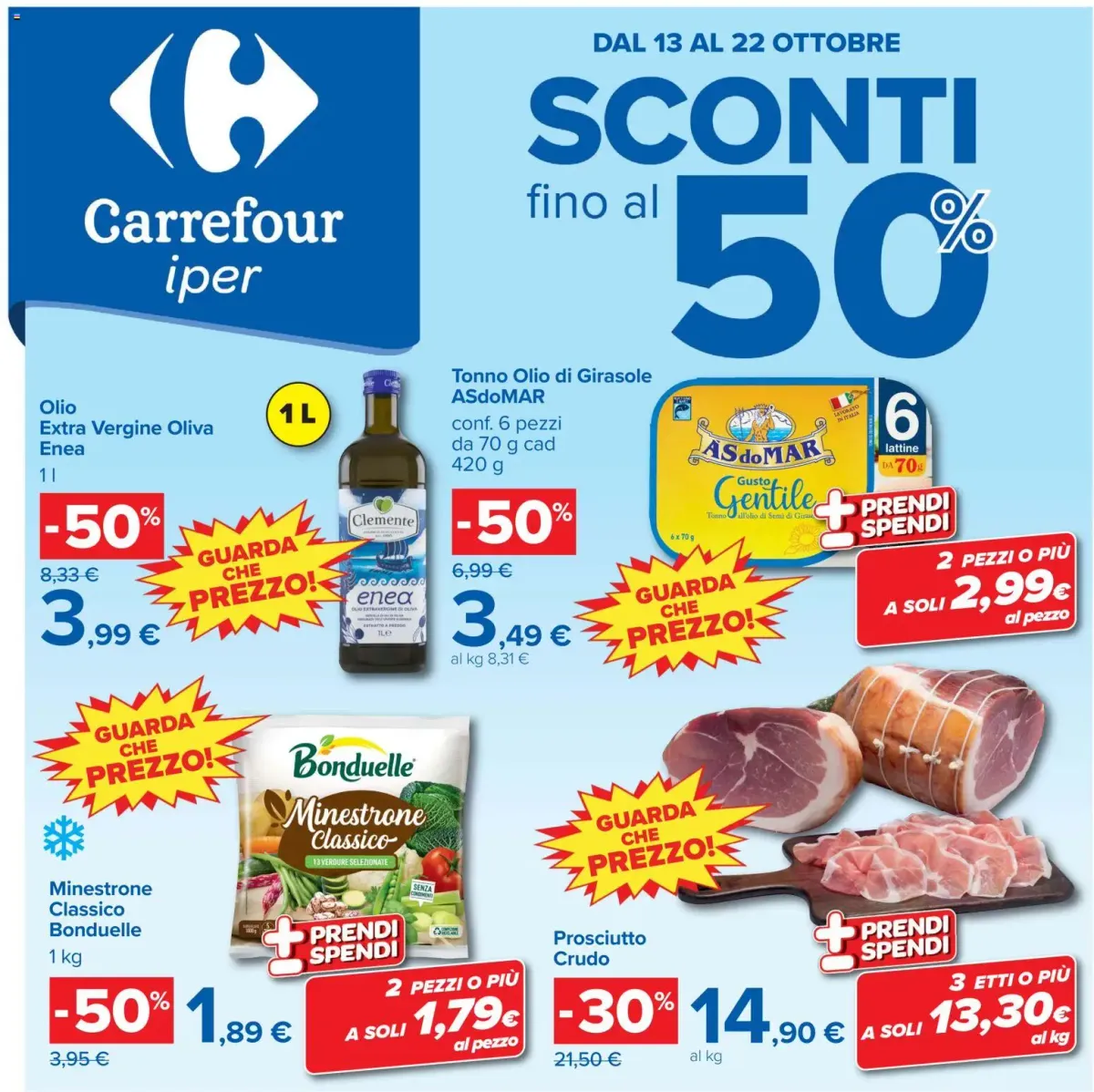 Carrefour volantino Iper — Pagina 1