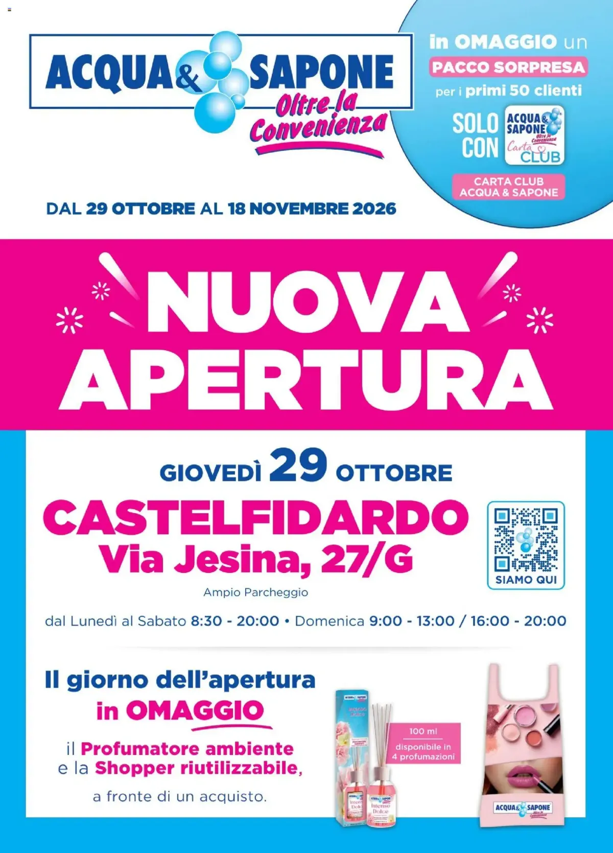 Acqua e Sapone volantino Castelfidardo — Pagina 1