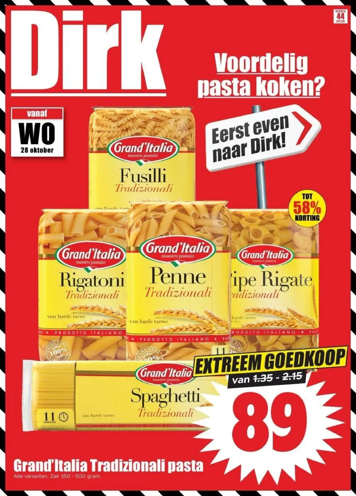 Dirk folder — Pagina 1